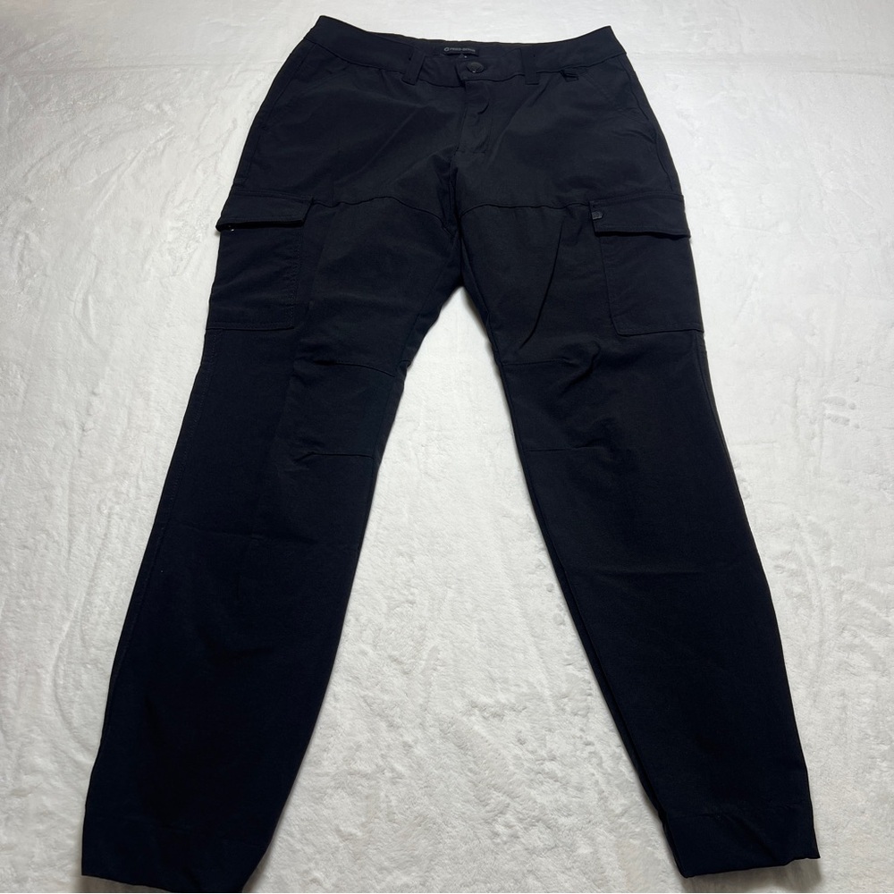 Fried Denim  Black Joggers‎